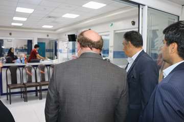 سفر رئیس و معاون اداره تحول معاونت توسعه وزارت بهداشت